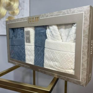 Set halat Julie Albastru