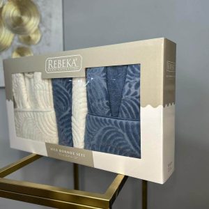 Set halat Rebeka Albastru