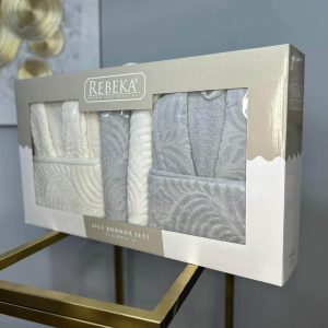 Set halat Rebeka Gri